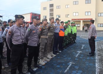 Patroli Gabungan TNI-Polri Amankan Malam Takbir di Lampung Selatan