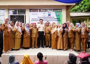 Pemkab Lampung Selatan Terima Bantuan ATENSI Senilai Rp617 Juta dari Kementerian Sosial