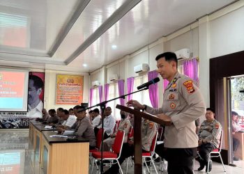 Polres Tanggamus Siapkan Operasi Ketupat Krakatau 2025, Pastikan Mudik Lebaran Aman & Nyaman