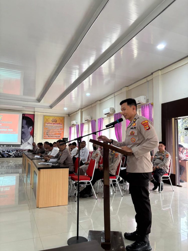 Polres Tanggamus Siapkan Operasi Ketupat Krakatau 2025, Pastikan Mudik Lebaran Aman & Nyaman