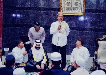 Bupati Pringsewu Gelar Buka Puasa dan Tarawih Bersama Syeikh Abdurrachman Al-Ausy