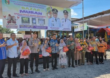 Pasar Murah Bersubsidi di Kota Agung, Upaya Pemerintah Ringankan Beban Masyarakat
