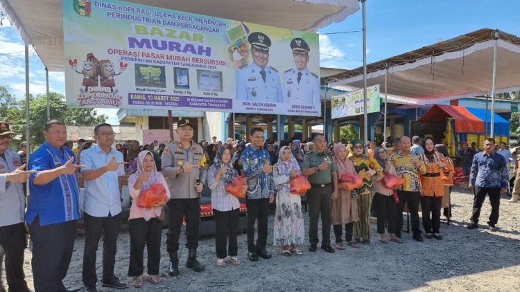 Pasar Murah Bersubsidi di Kota Agung, Upaya Pemerintah Ringankan Beban Masyarakat