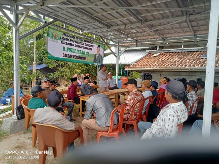 Nuzul Irsan Gelar Reses II dan Safari Ramadan, Warga Antusias Sampaikan Aspirasi