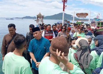 Kapolres dan Bupati Pesawaran Pastikan Arus Mudik dan Wisata Lebaran Aman dan Lancar
