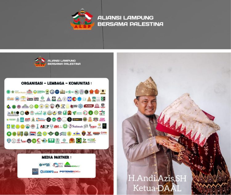 Dewan Adat Lampung Siap Turun ke Jalan: Suarakan Solidaritas untuk Palestina di Aksi 19 April