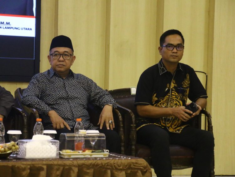 Jalin Keakraban, Pemkab Lampung Utara dan Forkopimda Duduk Bareng Wartawan