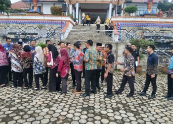 Pemkab Tanggamus Gelar Apel Perdana dan Halalbihalal Pascacuti Lebaran