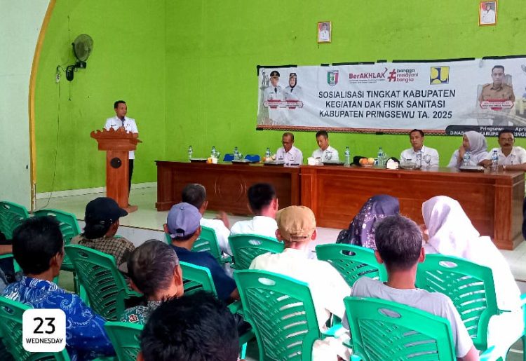 Pemenuhan Sanitasi: Kunci Sehat dan Sejahtera bagi Masyarakat Pringsewu