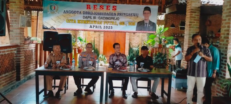 Gita Kurniawan Putra Komitmen Perjuangkan Aspirasi Rakyat Gadingrejo