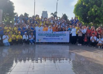 Umat Buddha Lampung Sambut Waisak dengan Karya Bakti dan Penghormatan kepada Pahlawan
