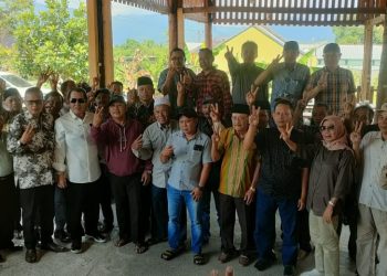 Mantan Kepala Desa Se-Pesisir Pesawaran Kompak Dukung Nanda-Anton di PSU 24 Mei