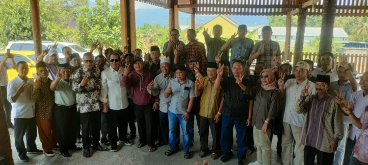 Mantan Kepala Desa Se-Pesisir Pesawaran Kompak Dukung Nanda-Anton di PSU 24 Mei