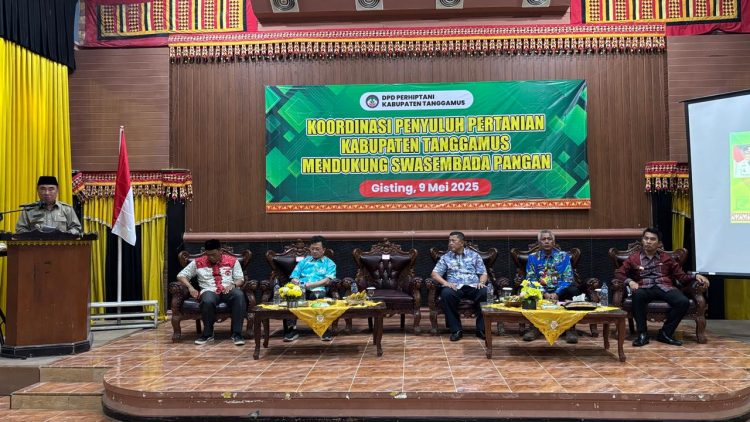 Bupati Tanggamus Tegaskan Peran Strategis Penyuluh dalam Mewujudkan Pertanian Mandiri