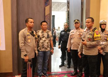 Debat Publik Paslon Bupati Pesawaran di Tengah PSU 2025 Berjalan Lancar, Polri-TNI Kawal Ketat Jalannya Acara