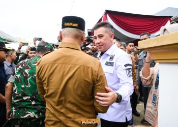 Pastikan PSU Berjalan Lancar, Gubernur dan Wakil Gubernur Lampung Tinjau TPS di Pesawaran Didampingi Bupati Dendi