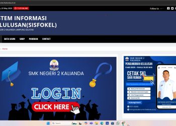 Terobosan Digital! SMK Negeri 2 Kalianda Umumkan Kelulusan Siswa via Portal Online