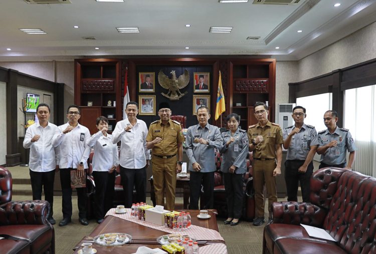 Gubernur Rahmat Mirza Perkuat Sinergi dengan Kanwil Hukum dan Kanwil HAM dalam Pembangunan Daerah yang Berkeadilan