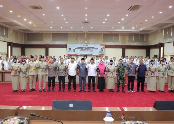 Pj. Sekdaprov Lampung Lantik Duta Pancasila Paskibraka 2025-2029: Misi Bangun Karakter Pemuda Menuju Indonesia Emas