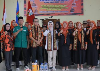 Tegaskan Peran Perempuan Muda, Nanda Indira Lantik Pengurus Baru Srikandi Pemuda Pancasila Pesawaran