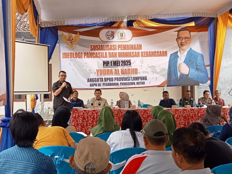 Yudha Al Hadjid Ajak Warga Pesawaran Perkuat Pemahaman Pancasila sebagai Pilar Kehidupan Berbangsa