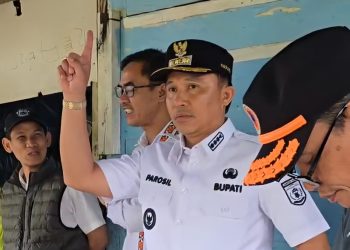 Bupati Parosil Mabsus Tanggapi Cepat Dampak Longsor di Pajar Bulan