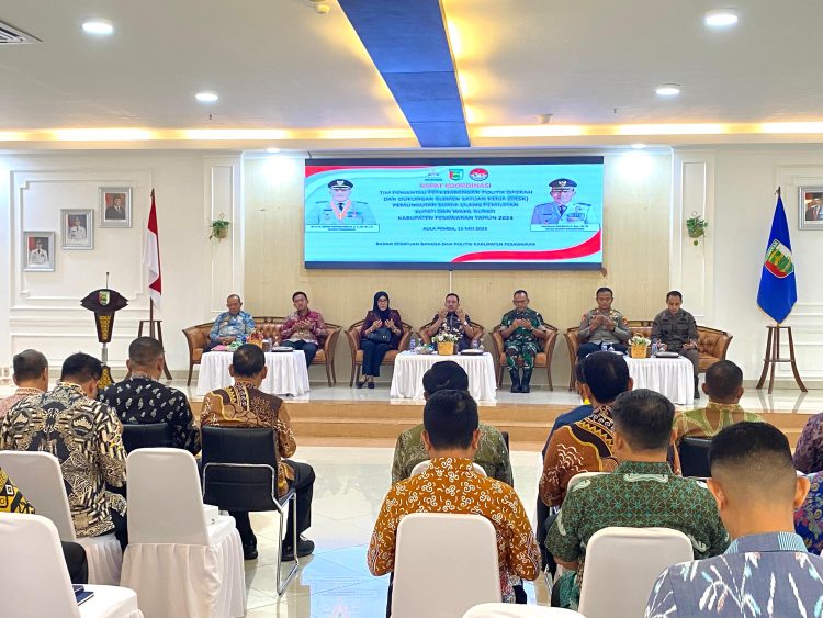 Rakor Persiapan Pemantauan PSU Pesawaran Digelar, Fokus Jaga Keamanan dan Ketertiban Jelang Pencoblosan