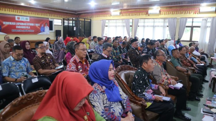 Pemkab Lampung Barat Ikuti Verifikasi Hybrid Evaluasi Kabupaten Layak Anak 2025