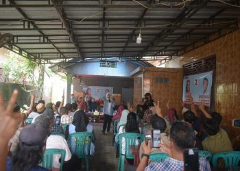 Ratusan Relawan Perkasa Tegineneng Deklarasi Dukung Nanda-Anton di PSU Pesawaran