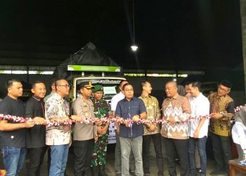 Logistik PSU Pesawaran Didistribusikan ke 11 Kecamatan, TNI-Polri Siaga Kawal Keamanan