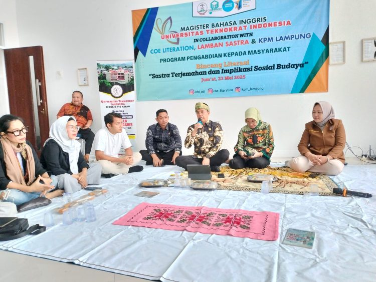 Kadis Perpusip Lampung Ajak Anak Muda Cintai Sastra Demi Regenerasi Sastrawan Daerah