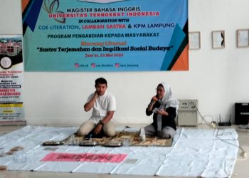Bincang Literasi di Lampung: Terjemahan Sastra Bergantung pada Wawasan dan Ideologi Penerjemah