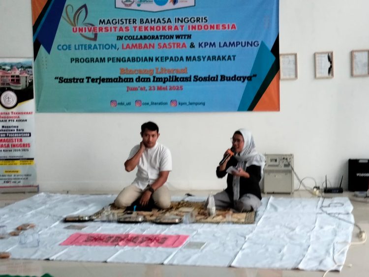 Bincang Literasi di Lampung: Terjemahan Sastra Bergantung pada Wawasan dan Ideologi Penerjemah