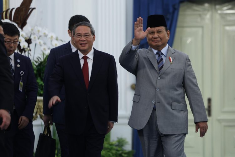 Prabowo Tegaskan Komitmen Indonesia-Tiongkok Ciptakan Kawasan Damai dan Aman