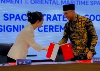 Gubernur Lampung Tandatangani Kerja Sama Strategis Pemanfaatan Satelit dengan Perusahaan Teknologi Luar Angkasa Tiongkok