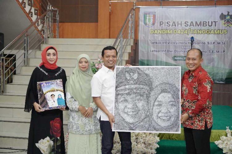 Pisah Sambut Dandim 0424/Tanggamus Penuh Haru di Pringsewu, Kenangan Manis dan Harapan Baru Mengalir dalam Kebersamaan