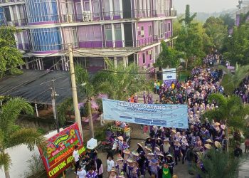 Jalan Sehat dan Hadiah Kambing Meriahkan Milad ke-6 Universitas Aisyah Pringsewu