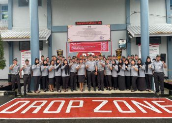 Diterpa Hujan, Semangat Pancasila di Rutan Ambon Tak Luntur