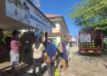 Menjelang Idul Adha, Pemkab Tanggamus dan Pertamina Gelar Operasi Pasar LPG Bersubsidi