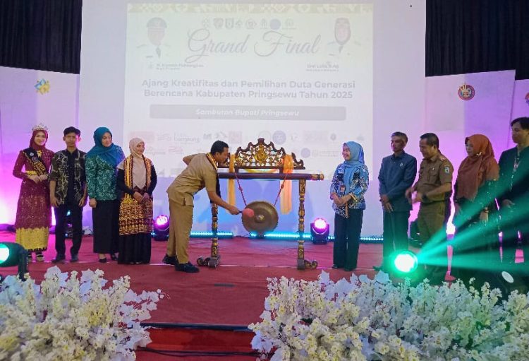 Dibuka Bupati, 30 Finalis Siap Bersaing di Grand Final Pemilihan Duta GenRe Pringsewu 2025