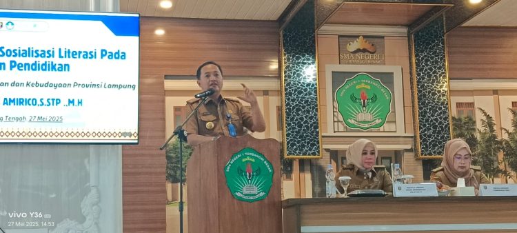 Thomas Amirico Dorong Kepala Sekolah Wujudkan Literasi sebagai Pilar Peningkatan SDM