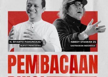 Bupati Pringsewu ‘Duel Puisi’ dengan Paus Sastra Lampung di Graha Pamungkas