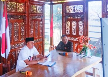Presiden Prabowo Serahkan Bantuan Sapi Kurban untuk Warga Lampung Barat secara Virtual