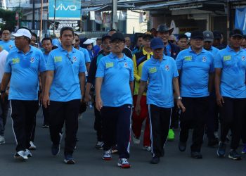 Meriah! Bupati-Wabup Lampung Utara Semarakkan HUT ke-79 Lewat Jalan Sehat, Layanan Kesehatan Gratis, dan Lomba Budaya