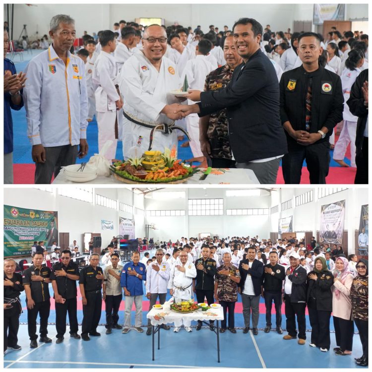 450 Atlet Ramaikan Kejurda Karate BKC 2025 di ITERA, Kolaborasi Olahraga dan Gerakan Anti Narkoba