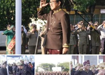 Peringatan HUT Lampung Utara 2025: Semangat Persatuan dan Budaya Warnai Upacara