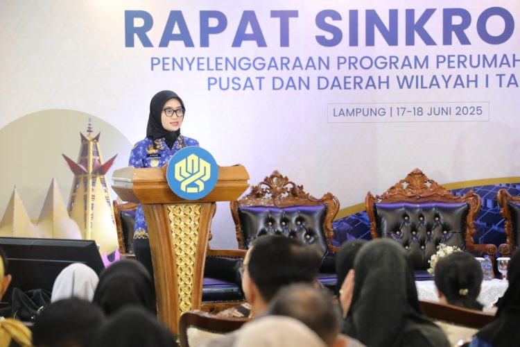 Lampung Mantapkan Komitmen Wujudkan Hunian Layak Lewat Rapat Sinkronisasi Program Perumahan 2025