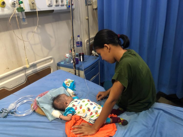 Tangis Ayah Pedagang Ikan: Bayi Tiga Bulan Derita Jantung Bocor, Harap Uluran Tangan Bupati Lampung Utara