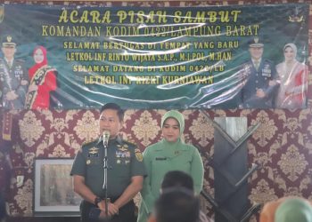 Pisah Sambut Dandim 0422 Lampung Barat: Wabup Mad Hasnurin Apresiasi Sinergi dan Dedikasi Letkol Inf Rinto Wijaya