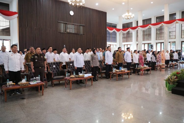 Ketua Umum PMI Jusuf Kalla Lantik Wulan Sari Mirza, Ajak PMI Lampung Tingkatkan Kiprah Kemanusiaan